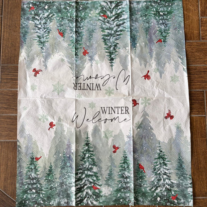 Napkin Bundle | Welcome Winter