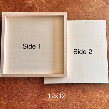 Framed Wood Blanks (Reversible)