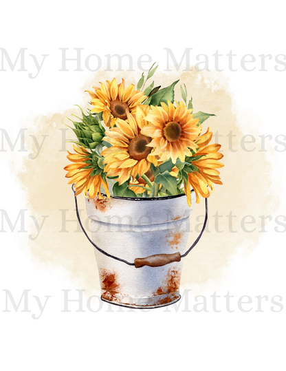 Digital DIY Decor Bundle | Sunflowers