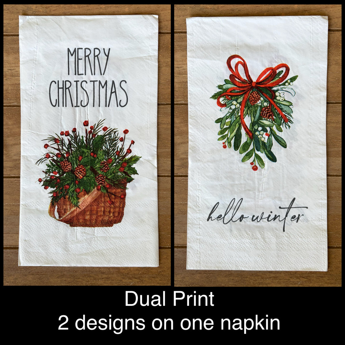 Napkin Bundle | Old Fashioned Farmhouse Christmas