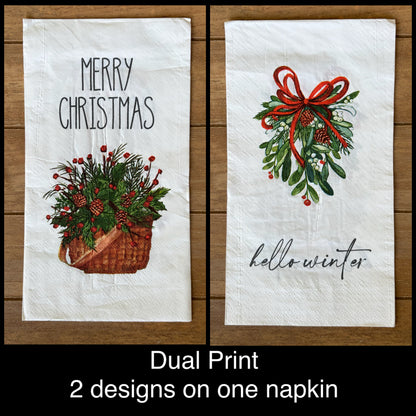 Napkin Bundle | Old Fashioned Farmhouse Christmas