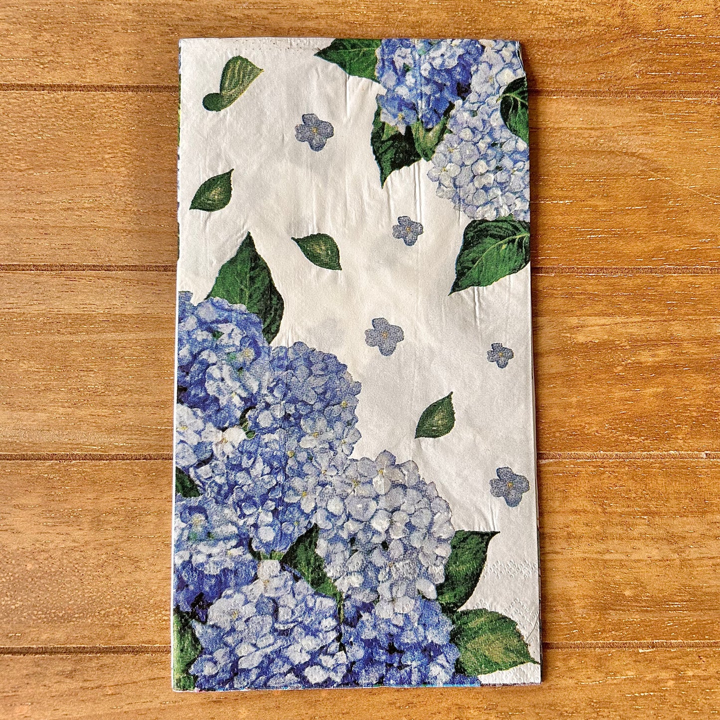 Napkin | Dual Print Blue Hydrangeas