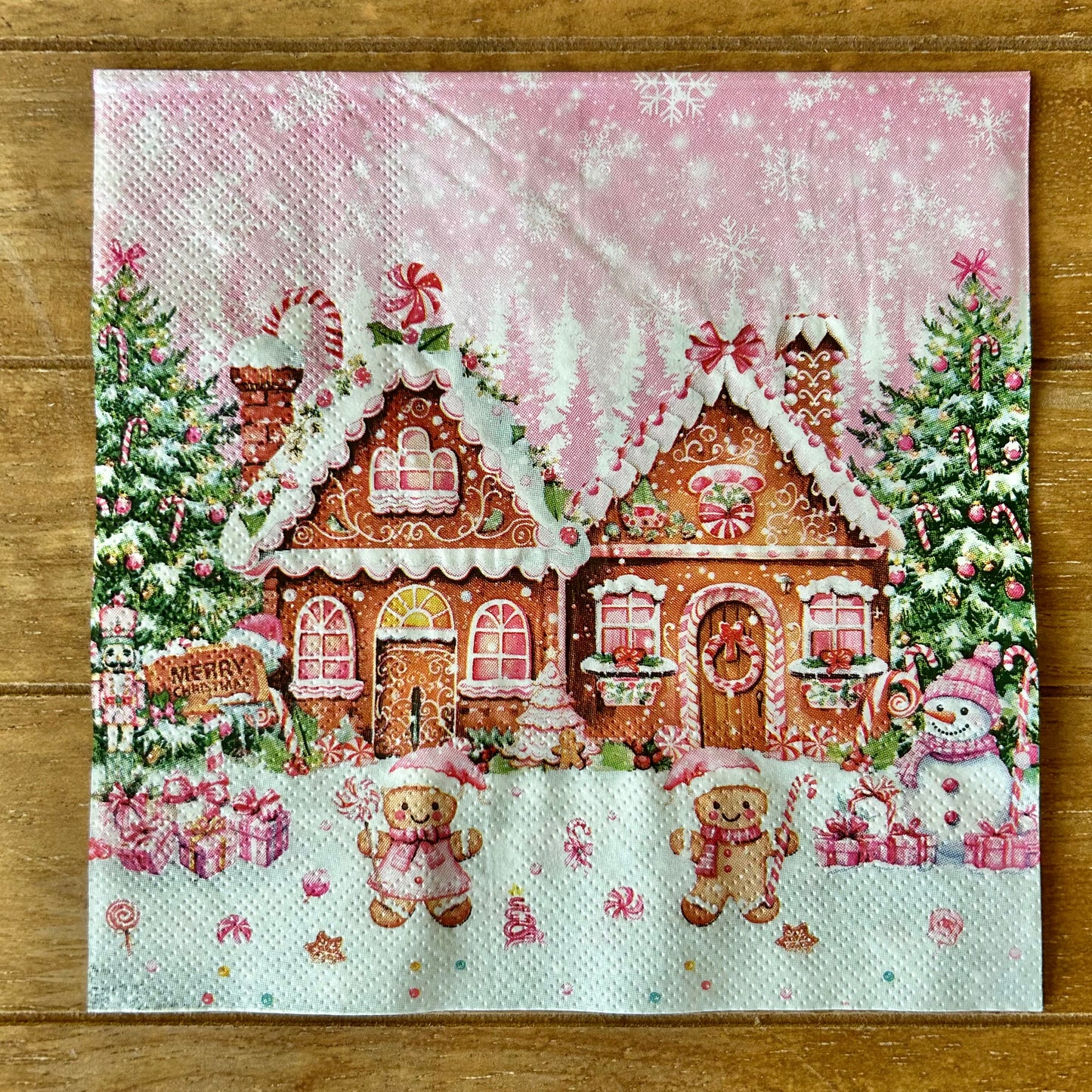 Napkin Bundle | Pink Christmas