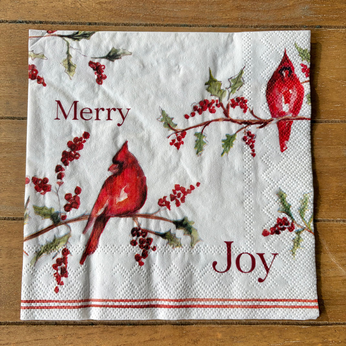 Napkin Bundle | Christmas Cardinals 4