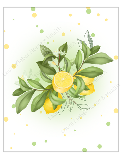 Digital DIY Decor Bundle | Lemons