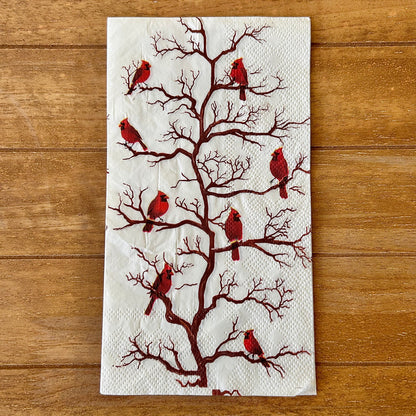 Napkin Bundle | Christmas Cardinals 3