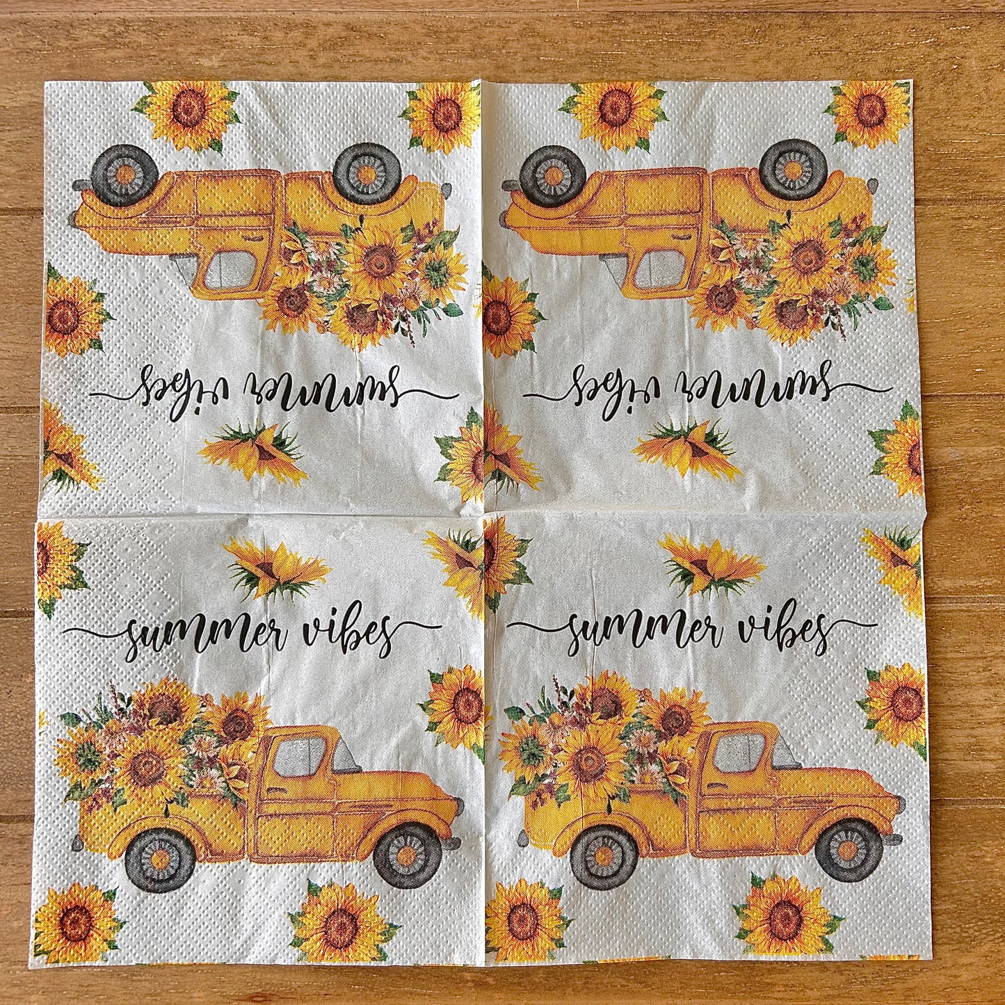 Napkin Bundle | Sunflower Summer Vibes Set