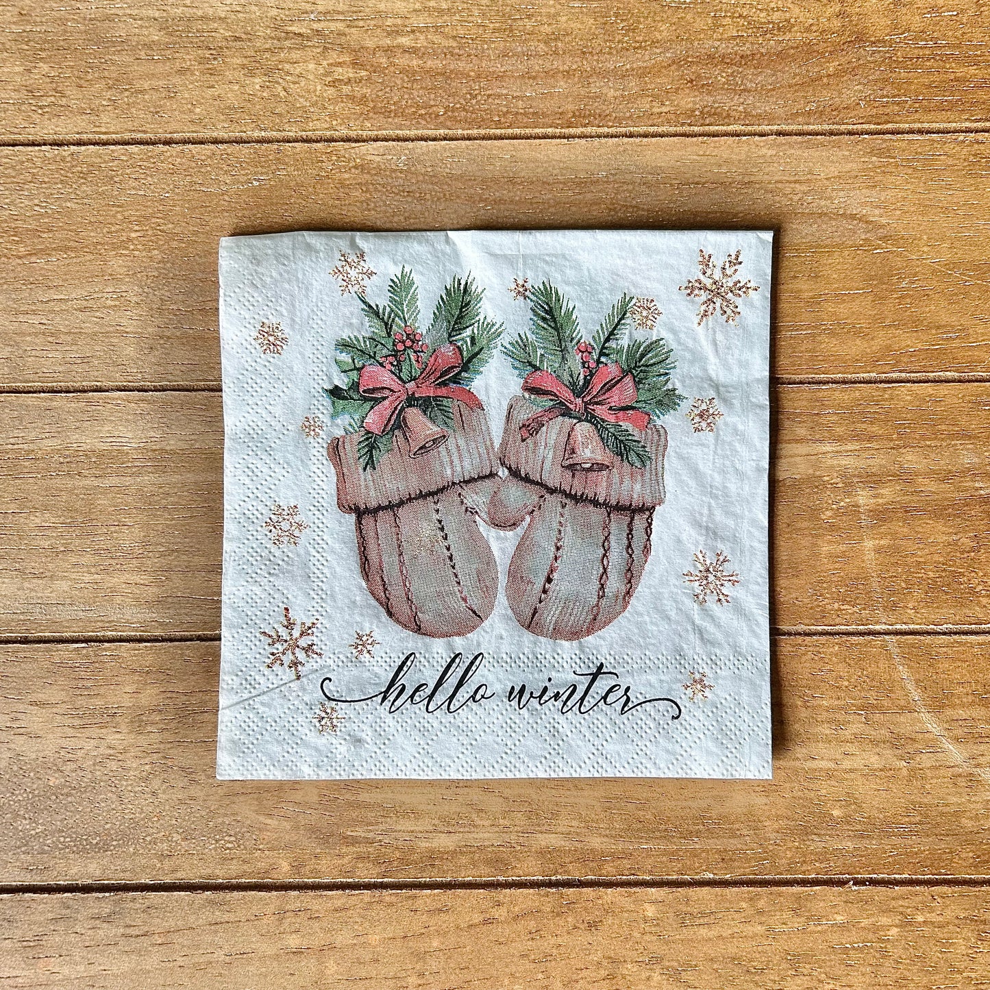 Napkin Bundle | Neutral Christmas Sentiments