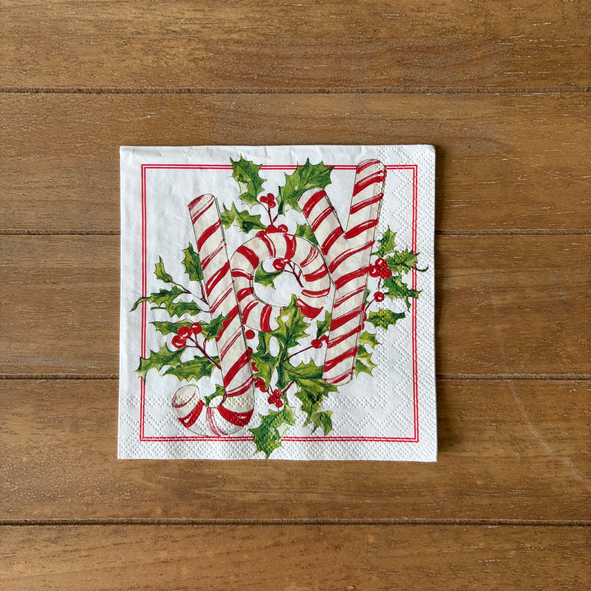 Napkin Bundle | Candy Cane Christmas