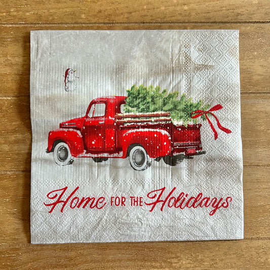 Napkin | Home for the Holidays Truck