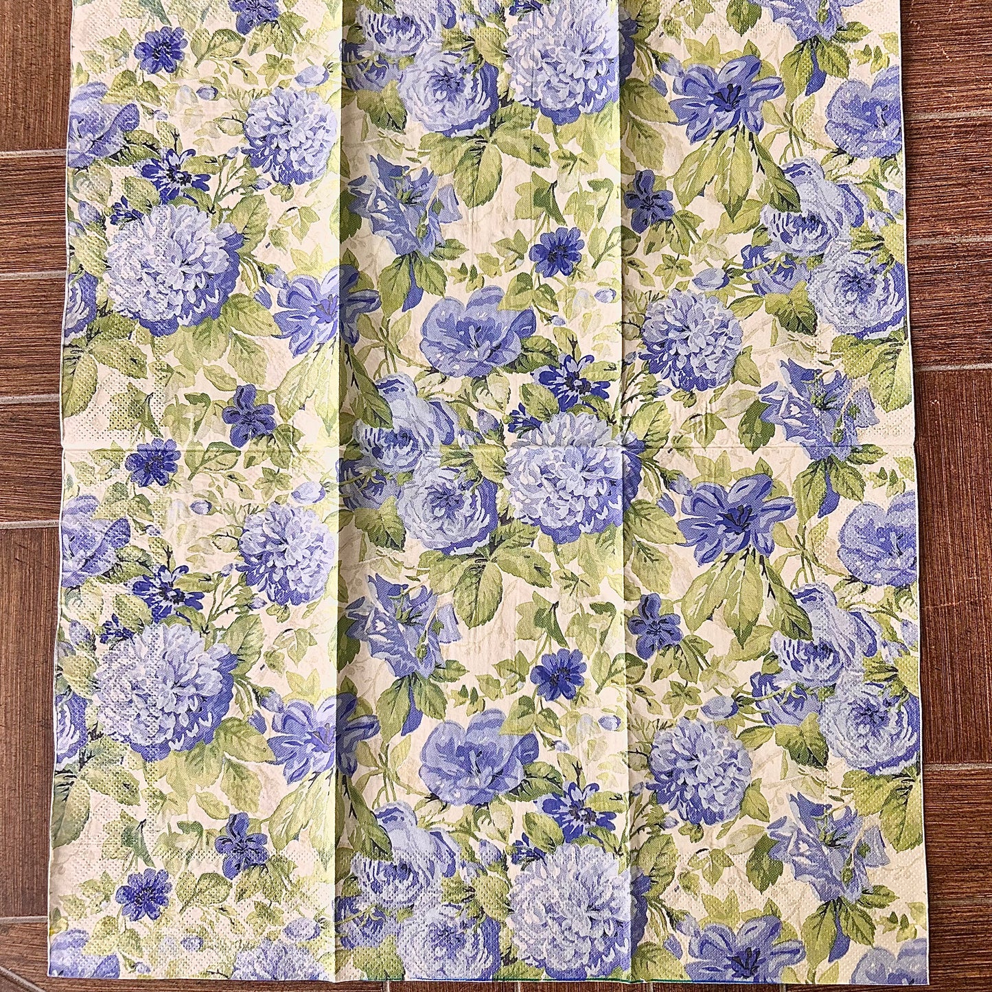 Napkin Bundle | Blue & Green Cottage Garden