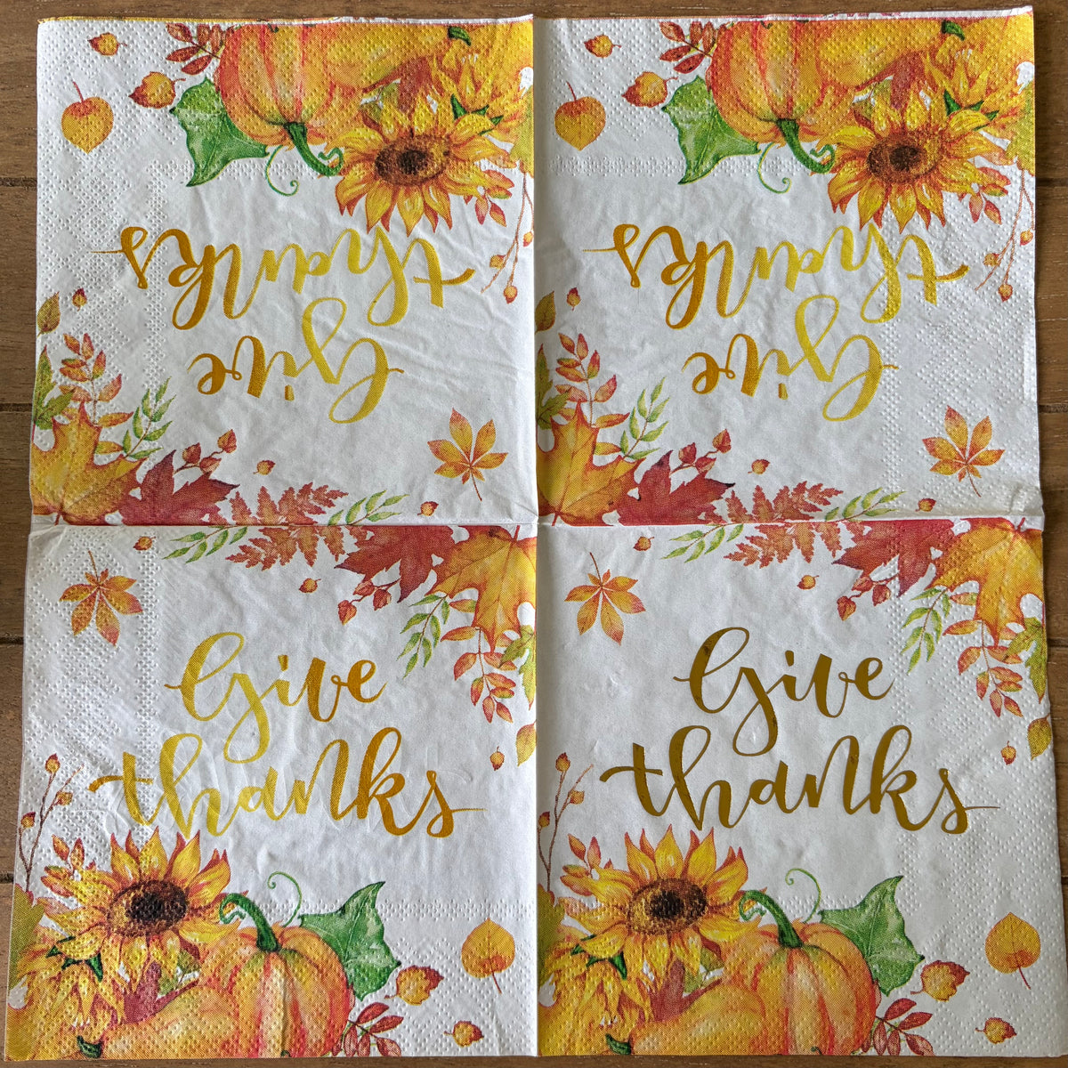 Napkin Bundle | Give Thanks