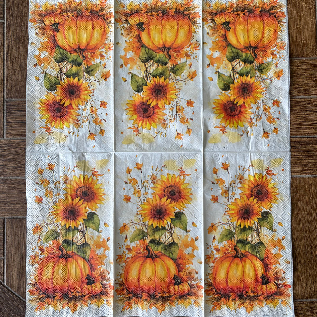 Napkin Bundle | Pumpkin & Sunflower Harvest