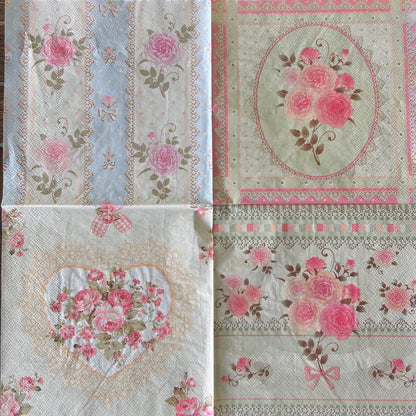 Napkin Bundle | Quad Print Florals