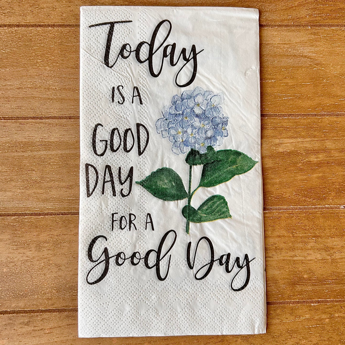 Napkin | Dual Print Hydrangea