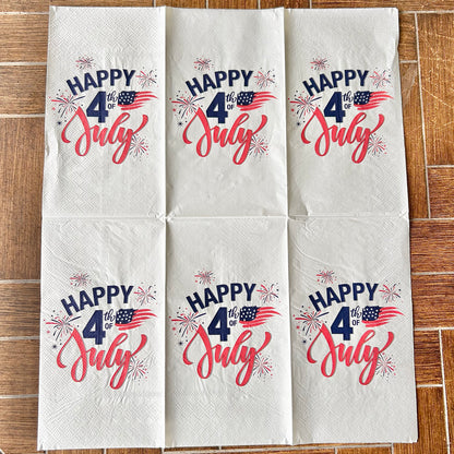 Napkin Bundle | Happy 4th America
