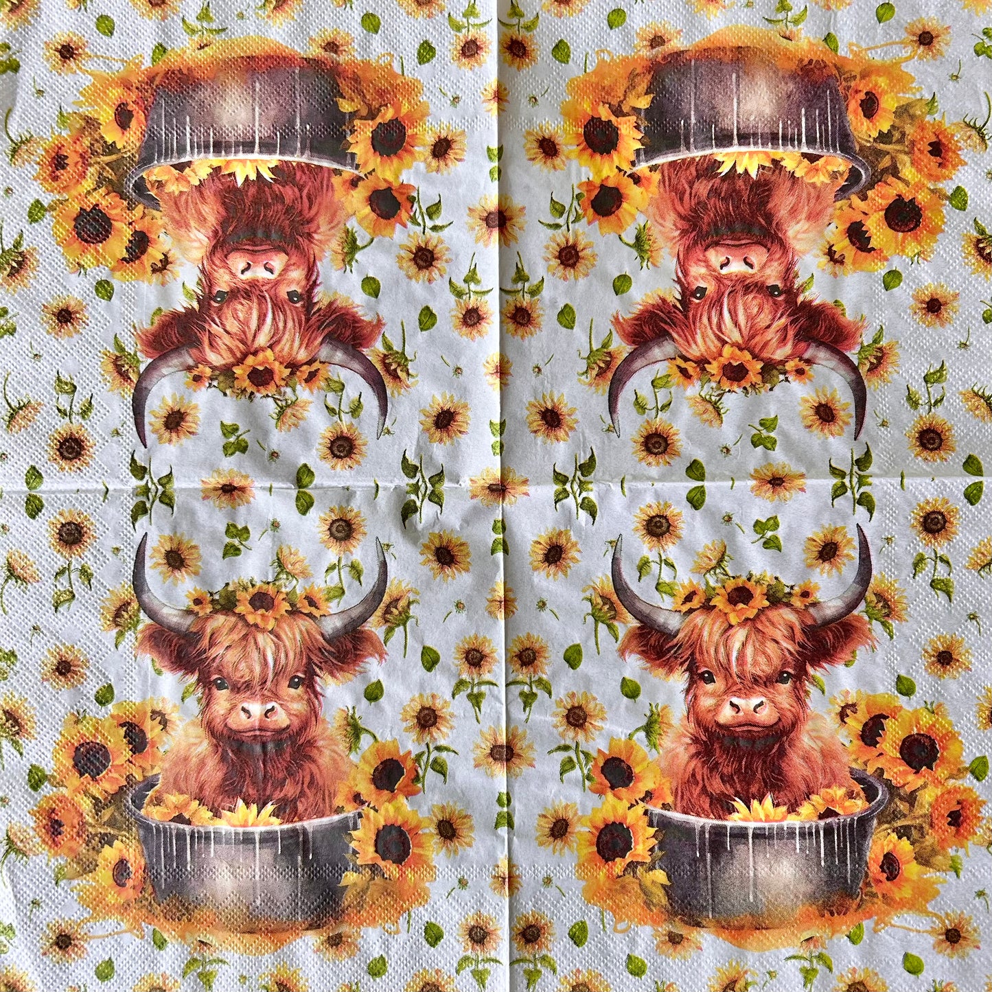 Napkin Bundle | Highland Cows