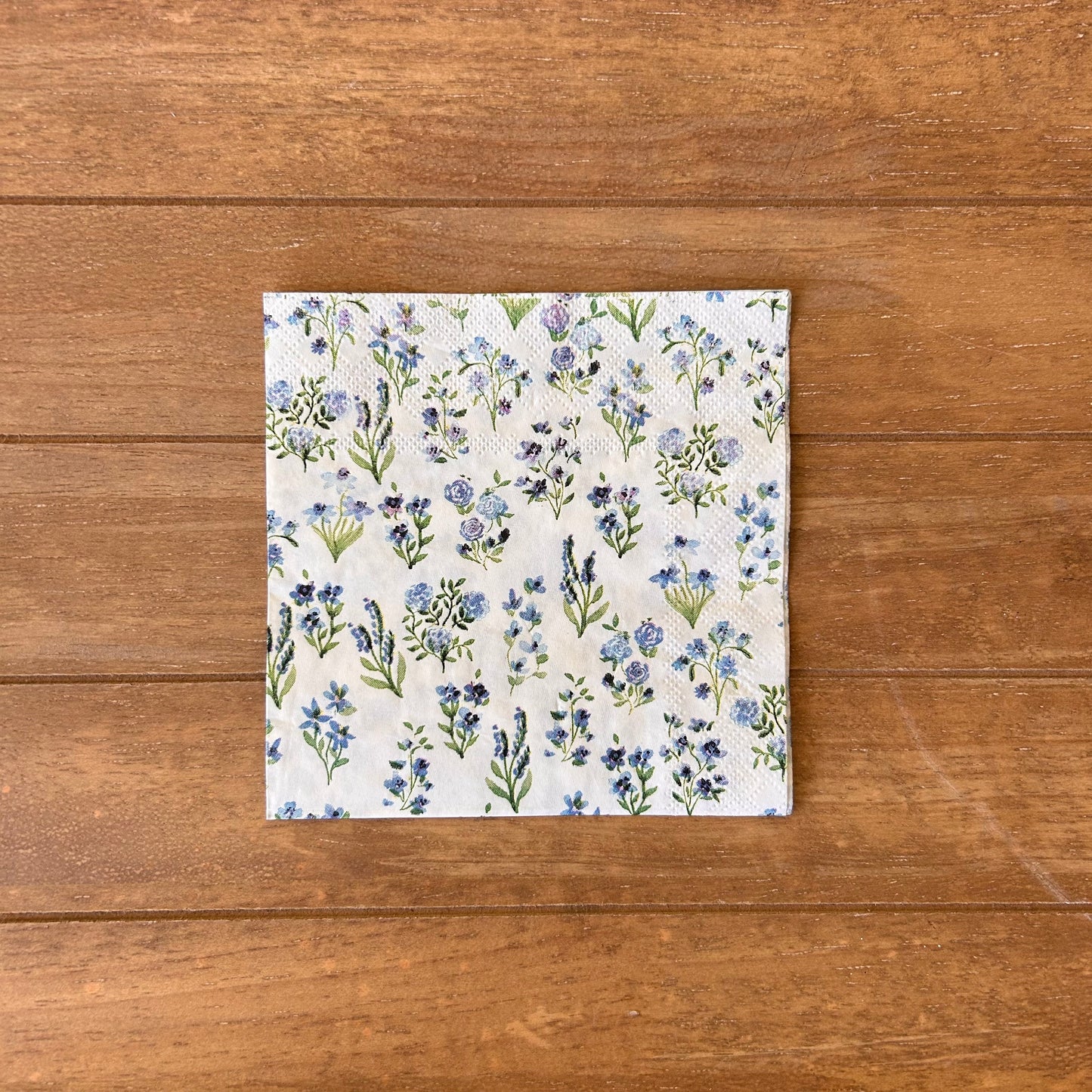 Napkin Bundle | Blue & Green Cottage Garden 2