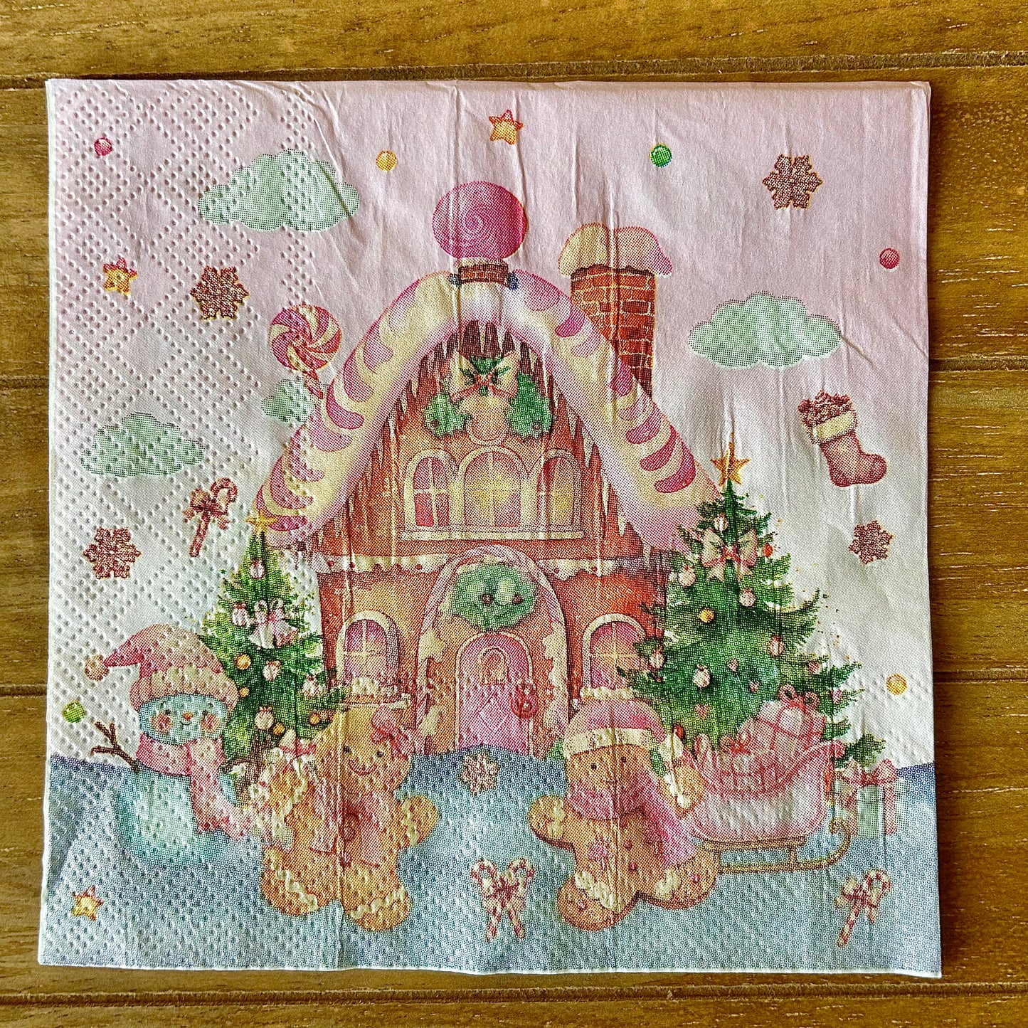 Napkin Bundle | Pink Christmas