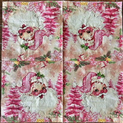 Napkin Bundle | Pink Christmas