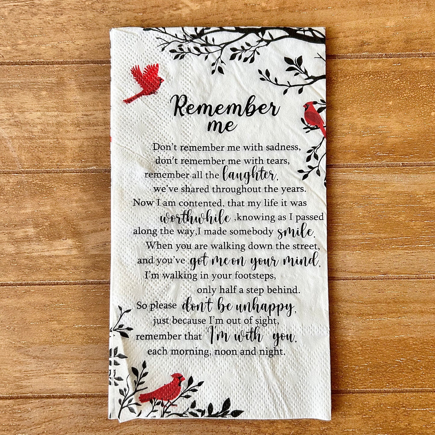 Napkin Bundle | Christmas Cardinals 2