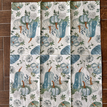 Napkin Bundle | Harvest Blue Pumpkin