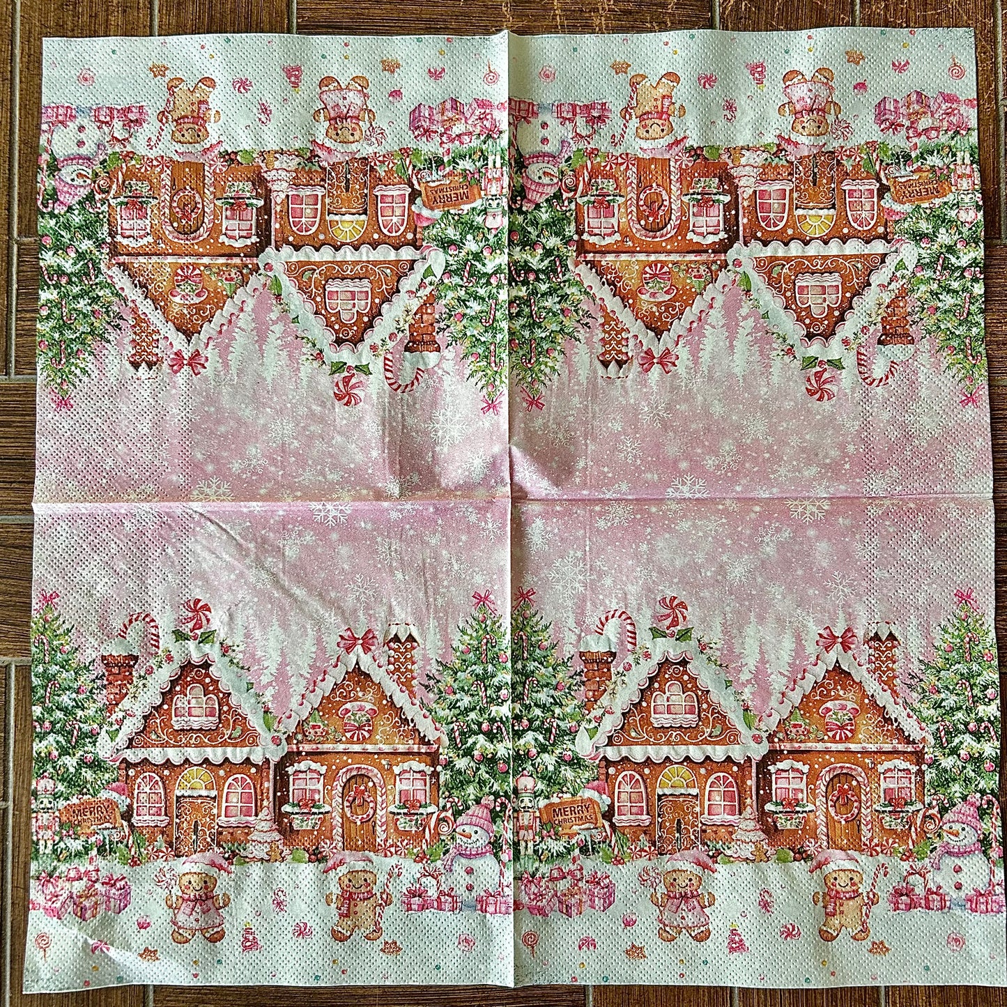 Napkin Bundle | Pink Christmas