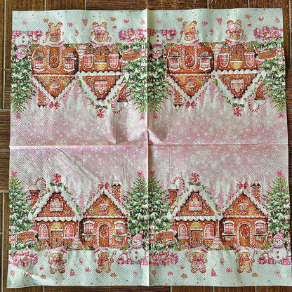 Napkin Bundle | Pink Christmas