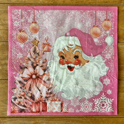 Napkin Bundle | Pink Christmas