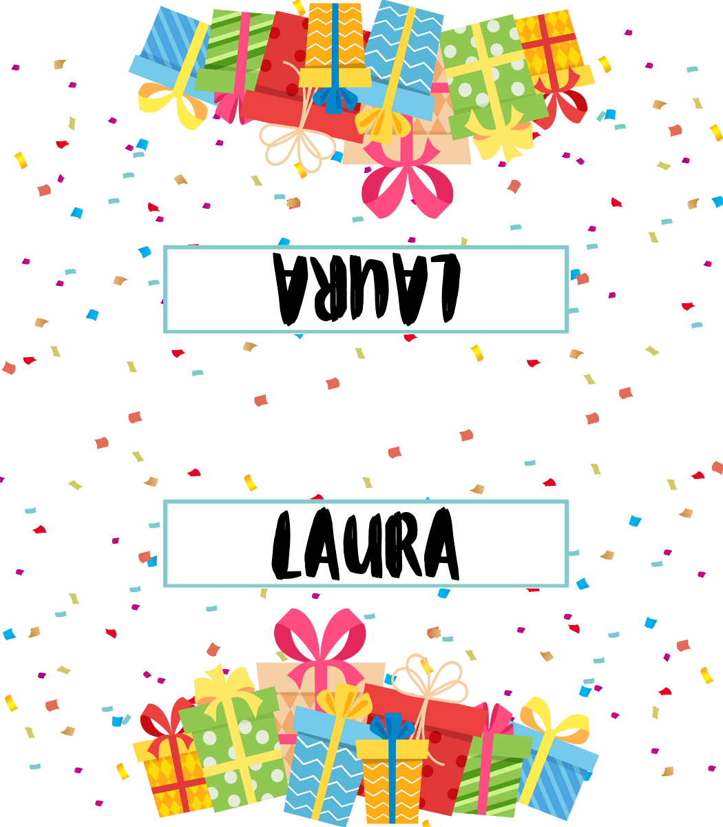 Place Cards | Birthday Confetti