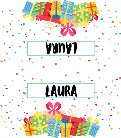 Place Cards | Birthday Confetti (Digital Download)