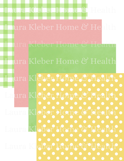 Digital DIY Decor Bundle | Bunnies in Multicolor