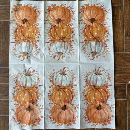 Napkin Bundle | Orange Autumn