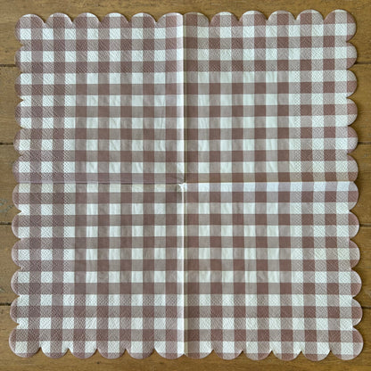 Napkin Bundle | Neutral Checks