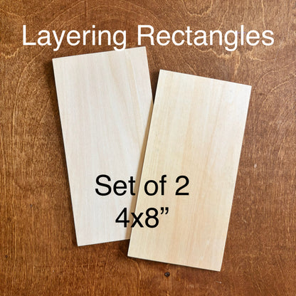 Layering Rectangles (Set of 2)