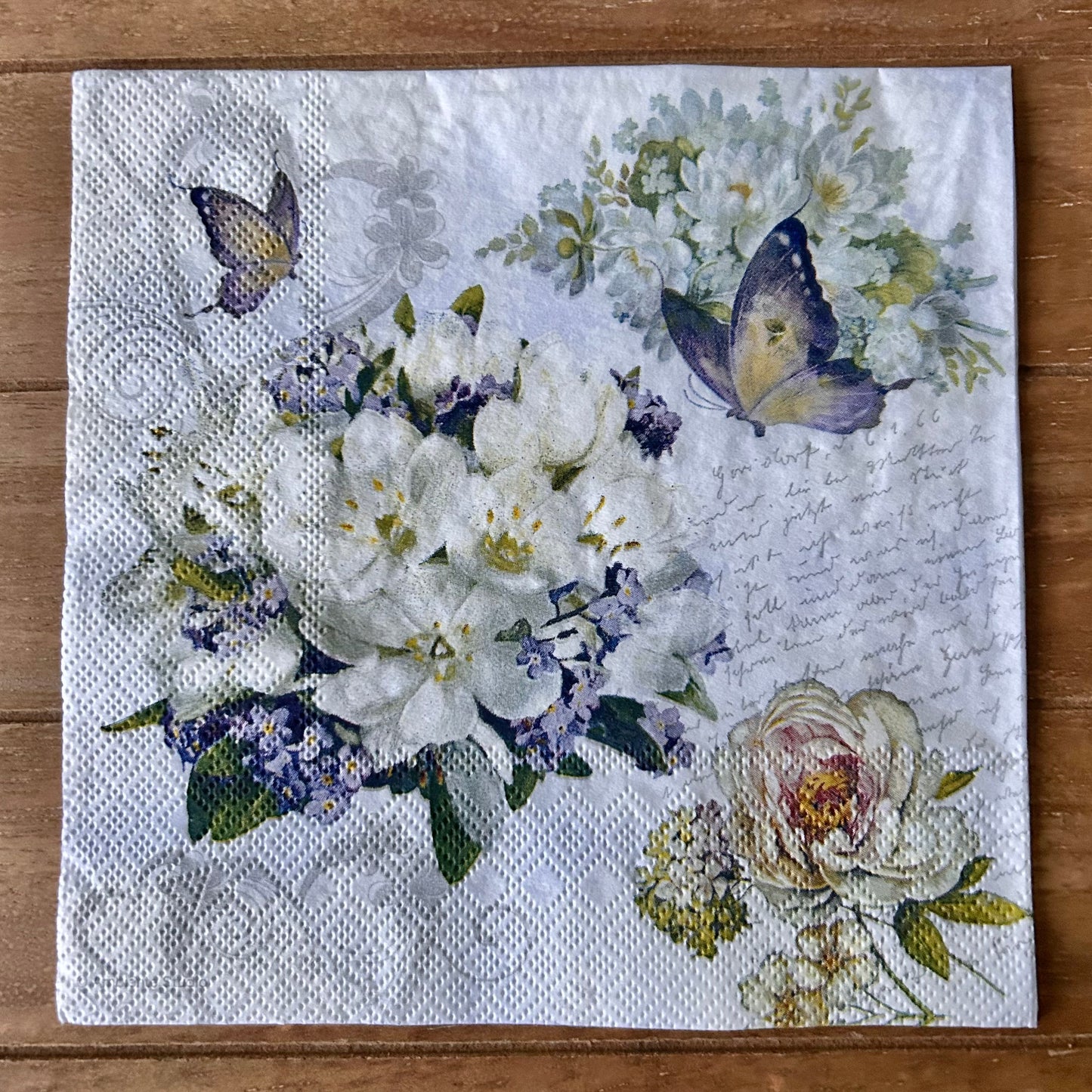 Napkin Bundle | Vintage Floral & Butterfly