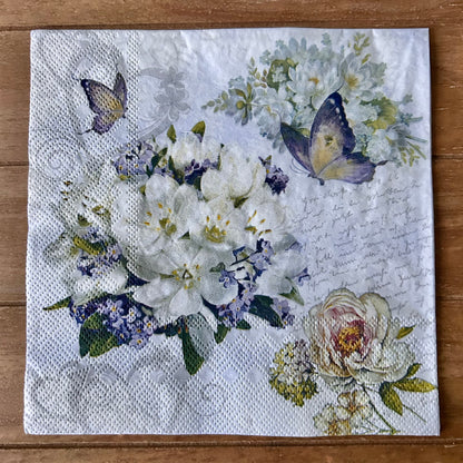 Napkin Bundle | Vintage Floral & Butterfly