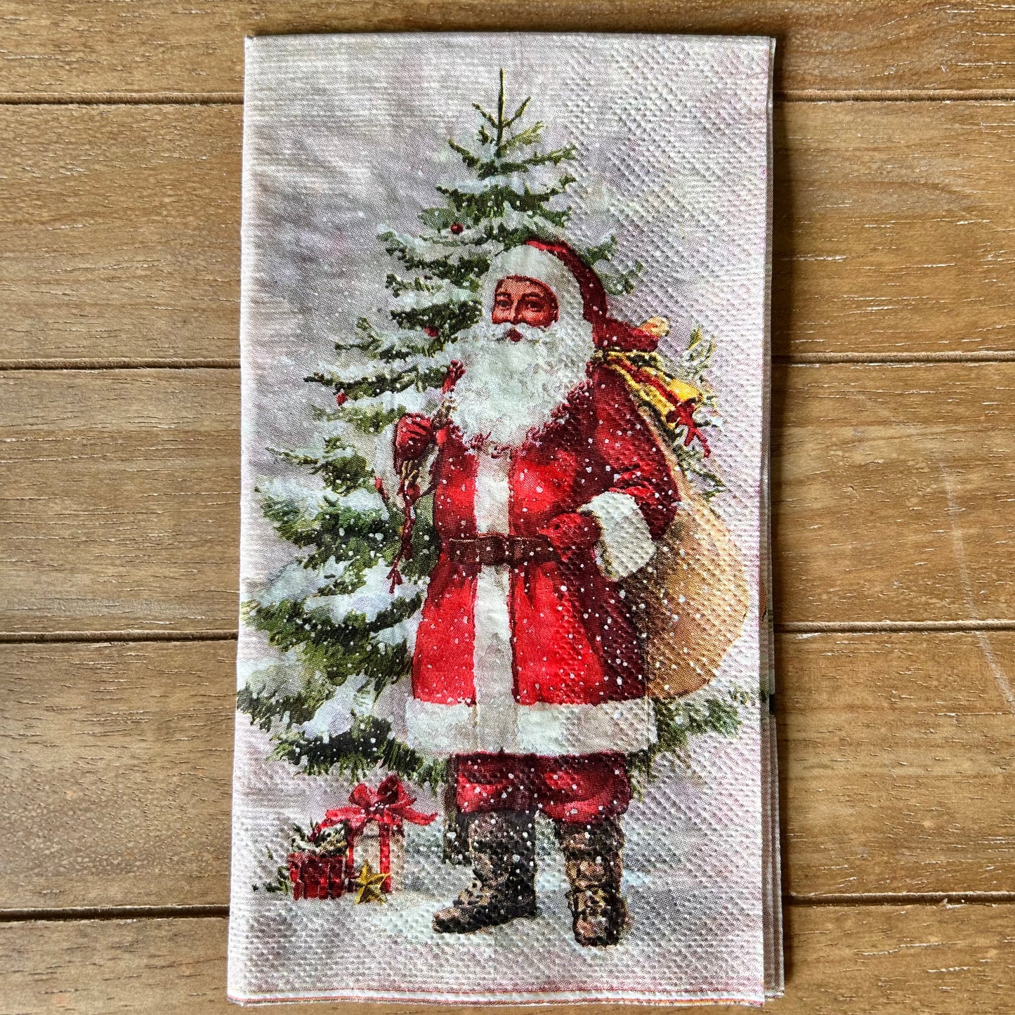 Napkin Bundle | Vintage Santas