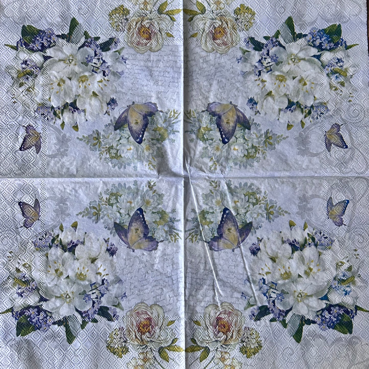 Napkin Bundle | Vintage Floral & Butterfly