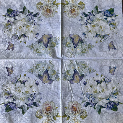 Napkin Bundle | Vintage Floral & Butterfly