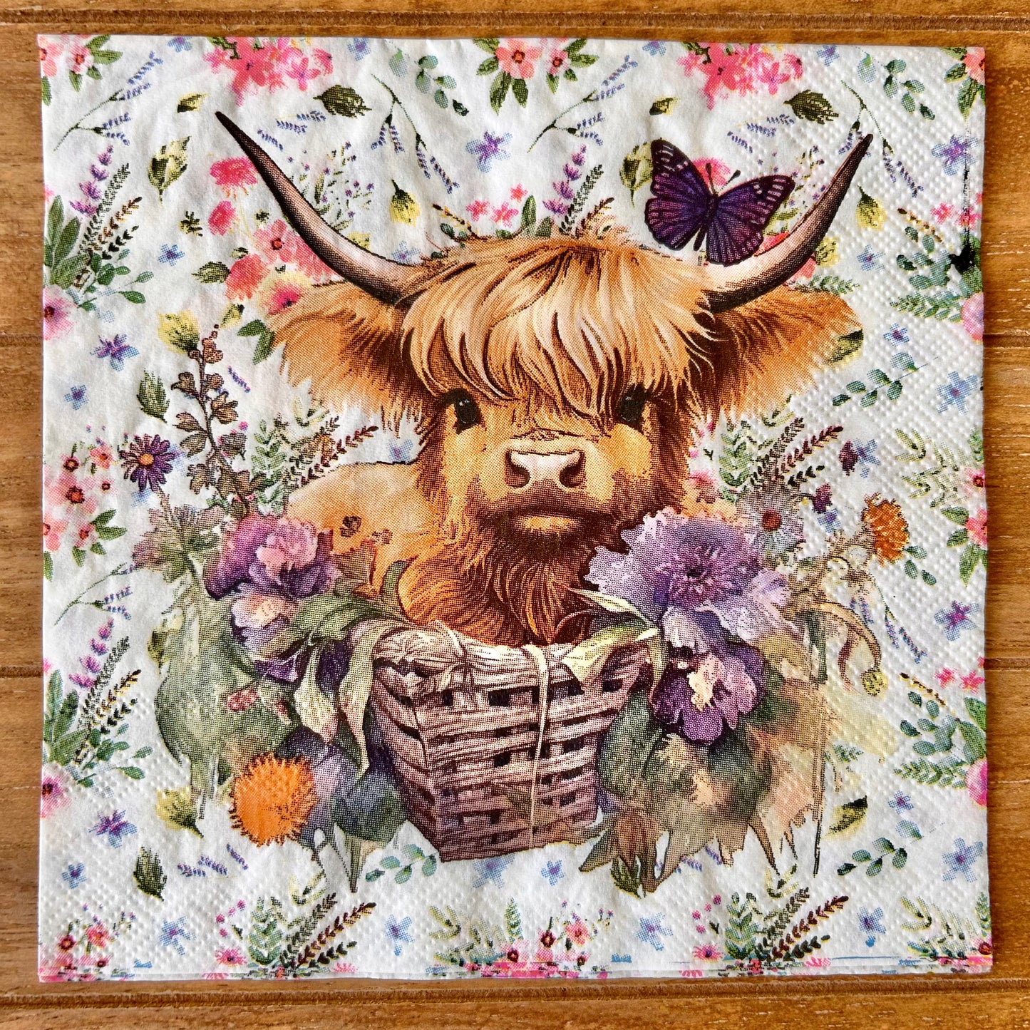 Napkin Bundle | Highland Cows