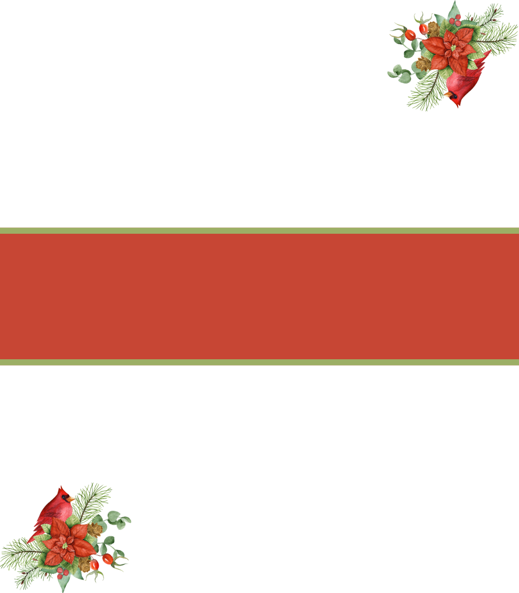 Digital Place Cards | Cardinal 1