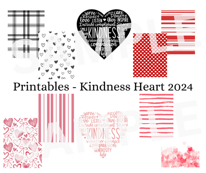 DIY Decor Bundle | Kindness Heart (Digital Printable)