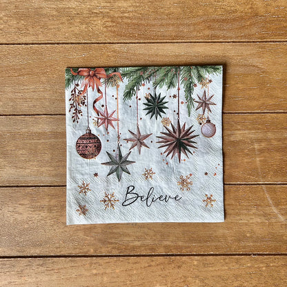 Napkin Bundle | Neutral Christmas Sentiments