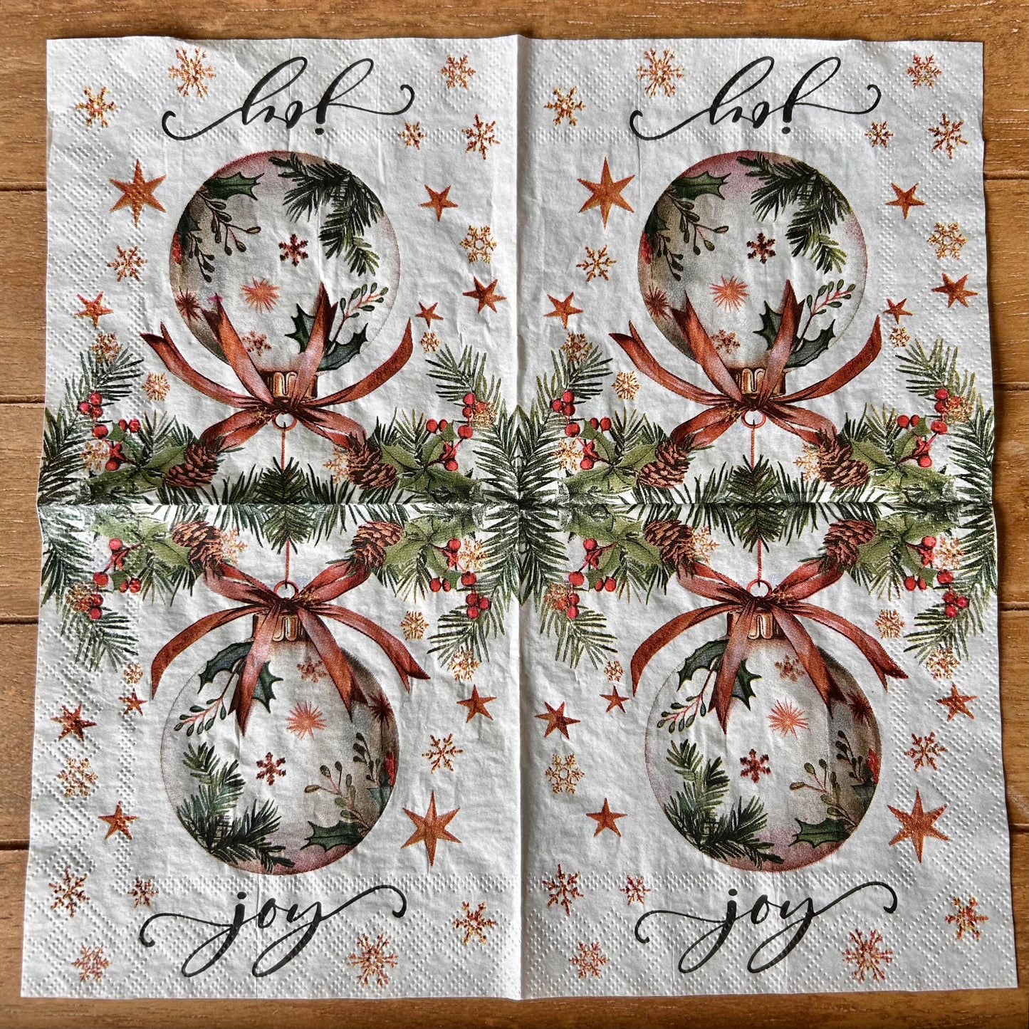 Napkin Bundle | Neutral Christmas Sentiments