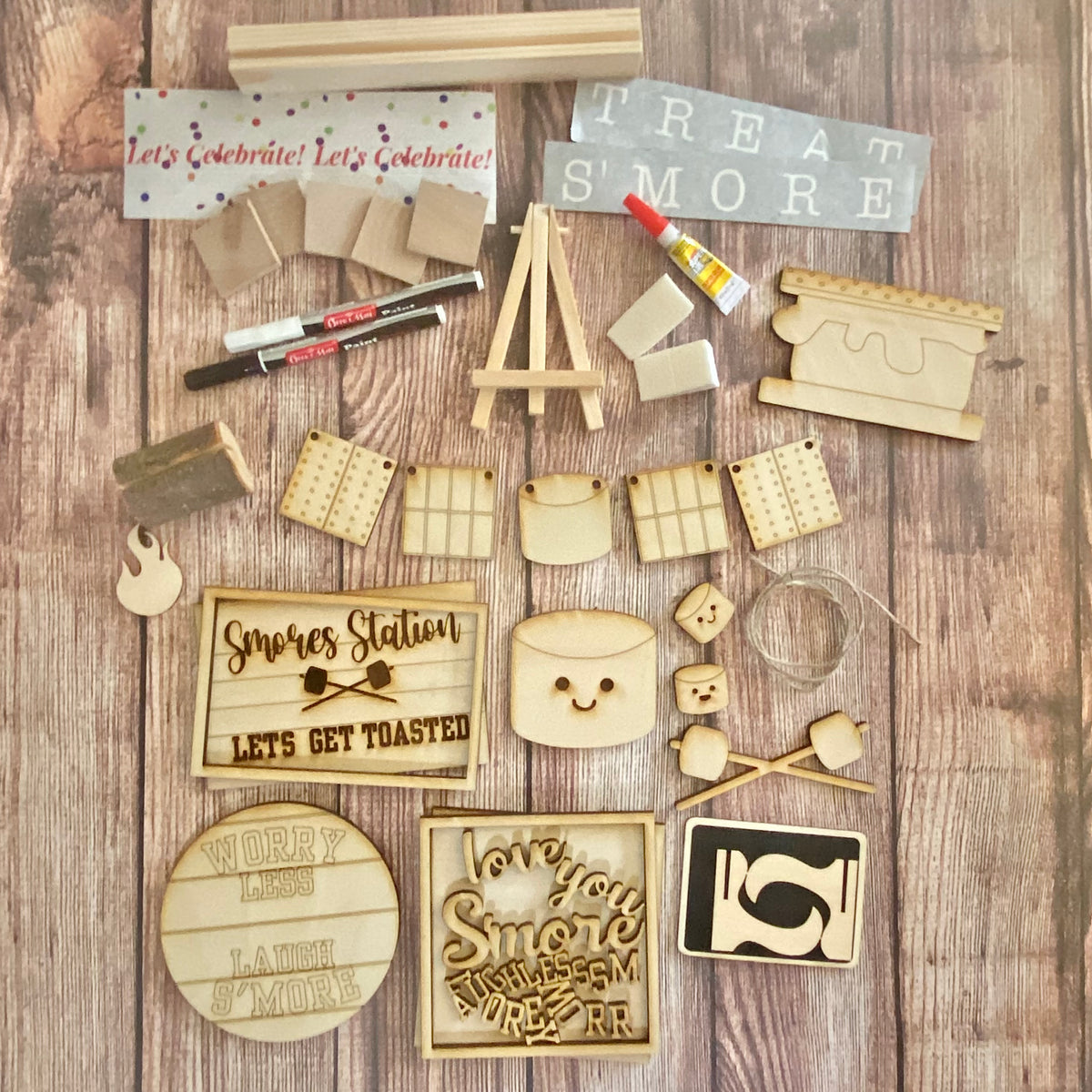 DIY Kit | S’mores Decor Set