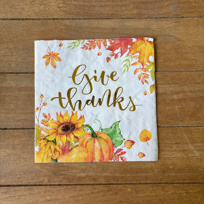 Napkin Bundle | Give Thanks