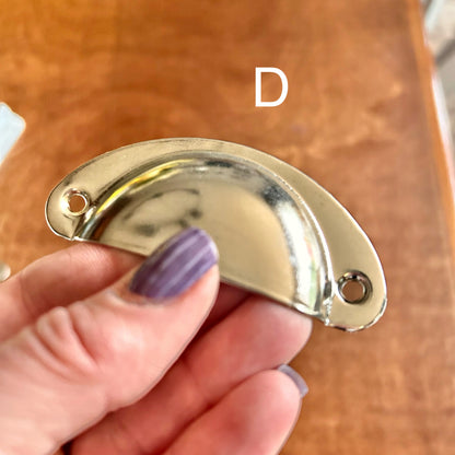 Tray & Sign Handles | Silver