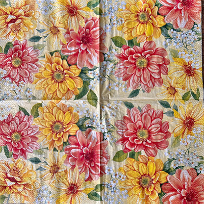 Napkin Bundle | Yellow Florals