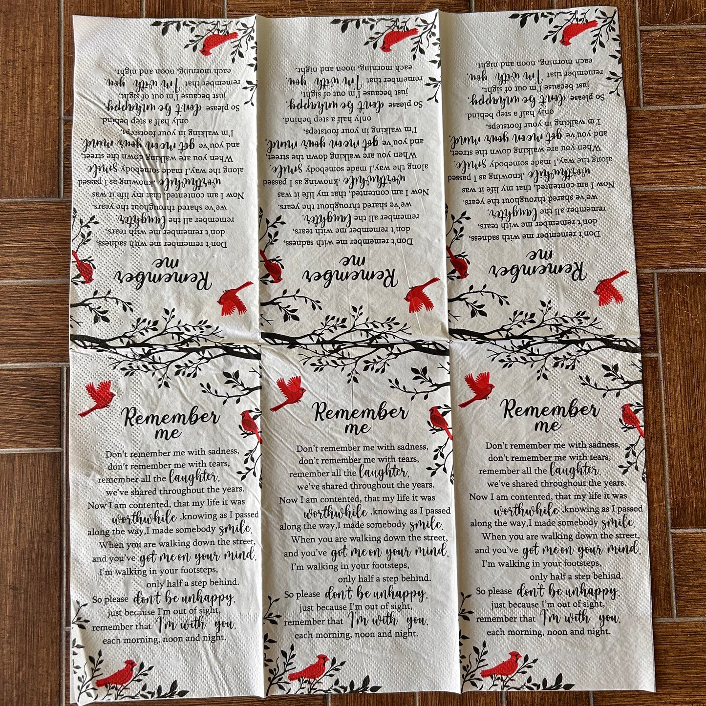 Napkin Bundle | Christmas Cardinals 2